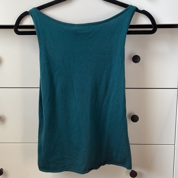 Womyn Knit Camisole in Teal Small NWT - Picture 4 of 7